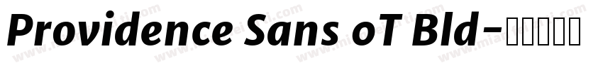 Providence Sans 0T Bld字体转换